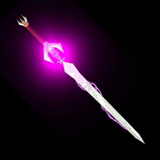 Lightning Sword I designed in trueSpace