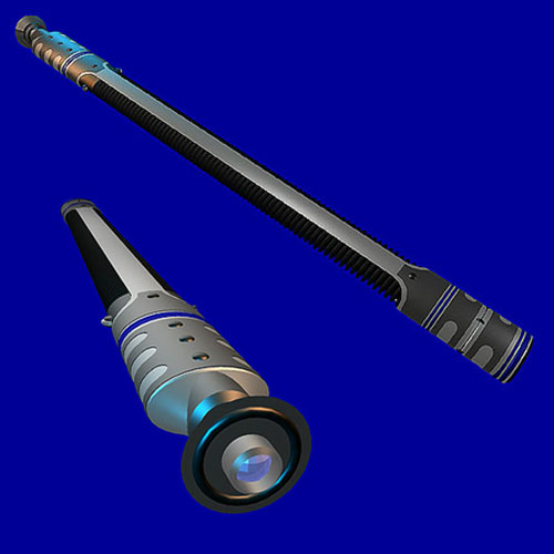 Lightsaber Design I was toying with in trueSpace