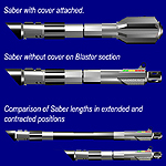 Lightsaber Design I was toying with in trueSpace